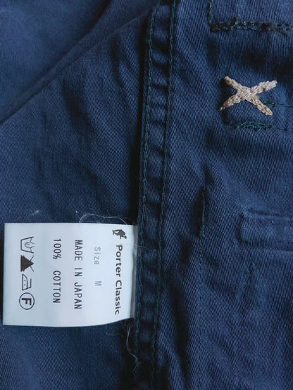 Porter Classic Indigo Hand Patchwork Vest