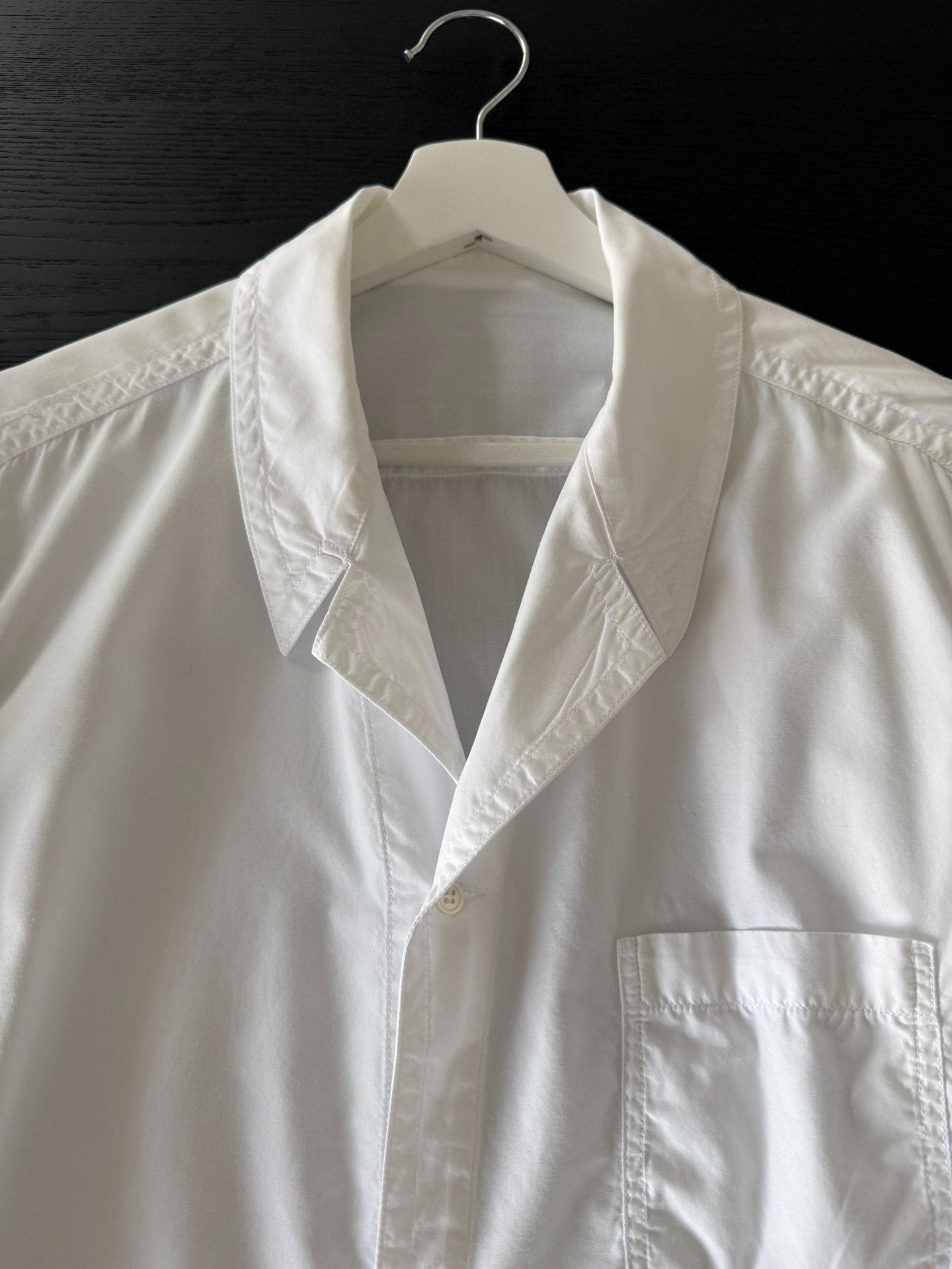 Yohji Yamamoto 12SS Asymmetric Collar Shirt