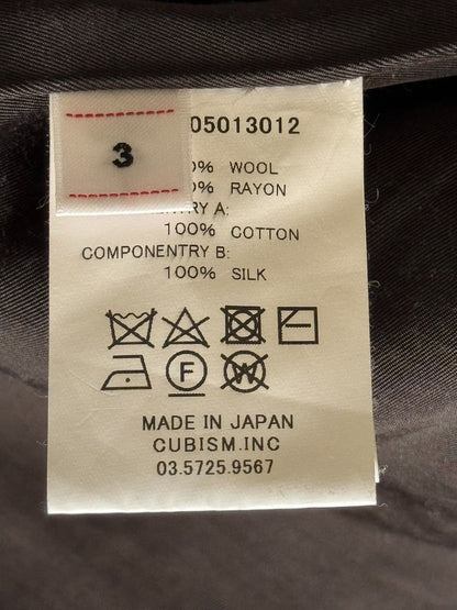 VISVIM FALKLAND BLAZER TWEED