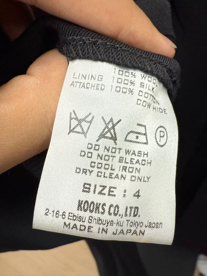 Number Nine Velvet Handwoven Coat