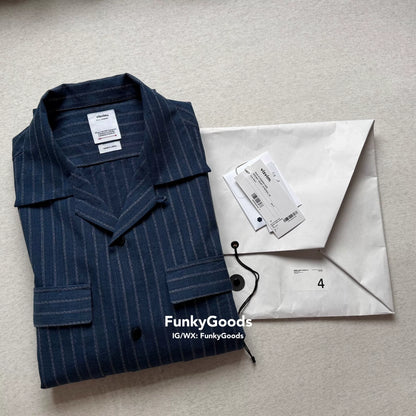Visvim 25aw Keesey Stripes L/S Shirt