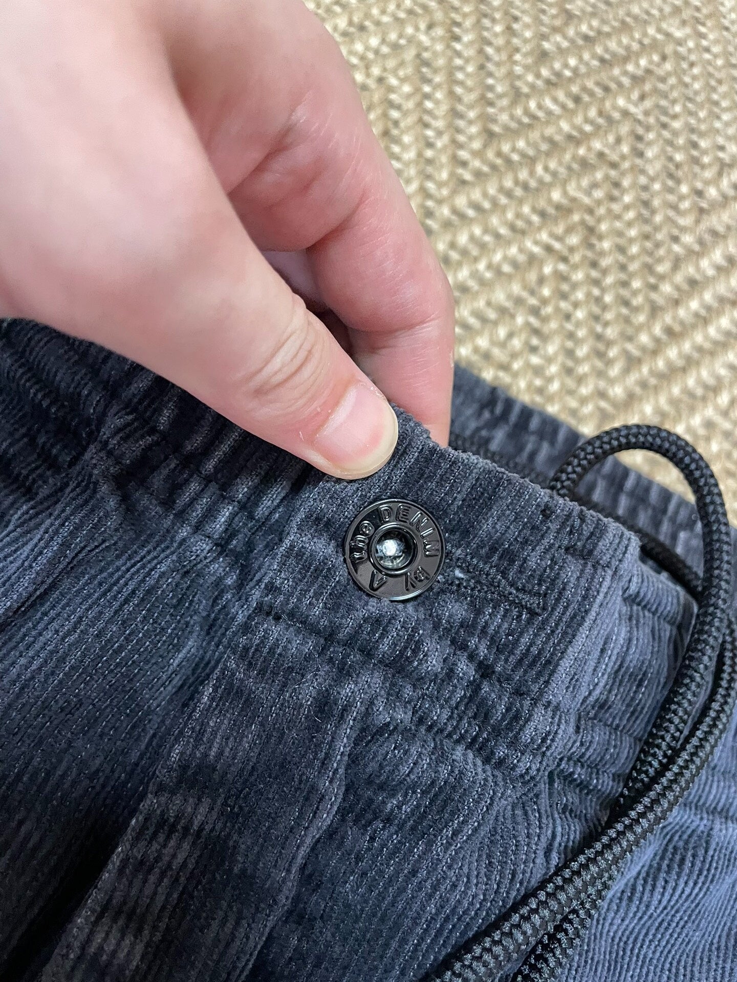 denim by vanquish lightweight corduroy shorts