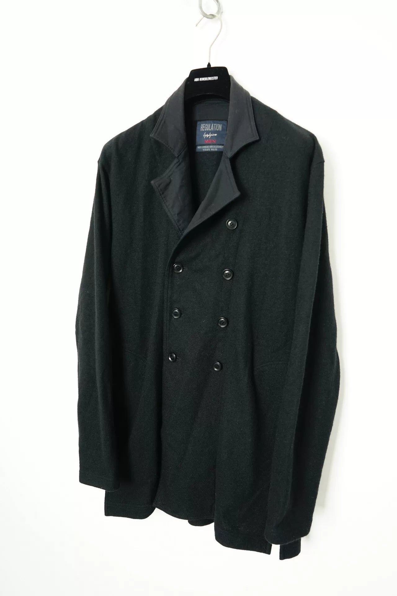 Yohji Yamamoto Double-Breasted Loose Coat