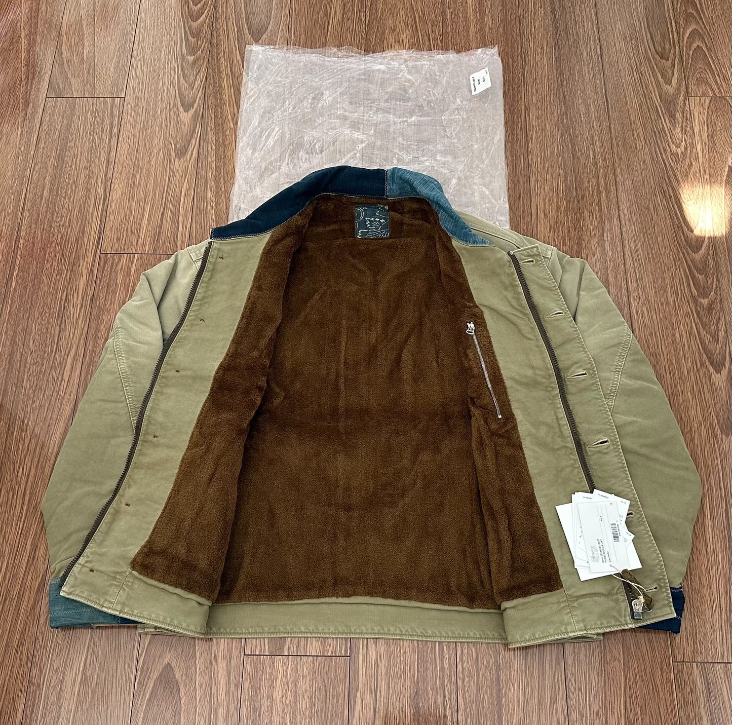 visvim ict purser deck jacket khaki