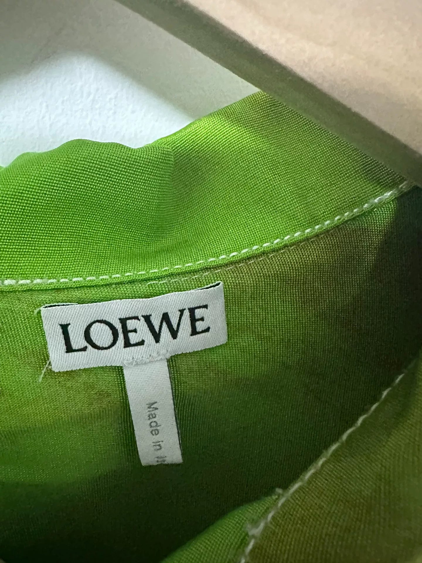 loewe gradient tie-dye short sleeve shirt