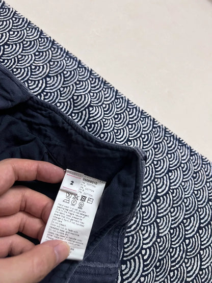 visvim 20SS Splatter Distressed Cargo Shorts