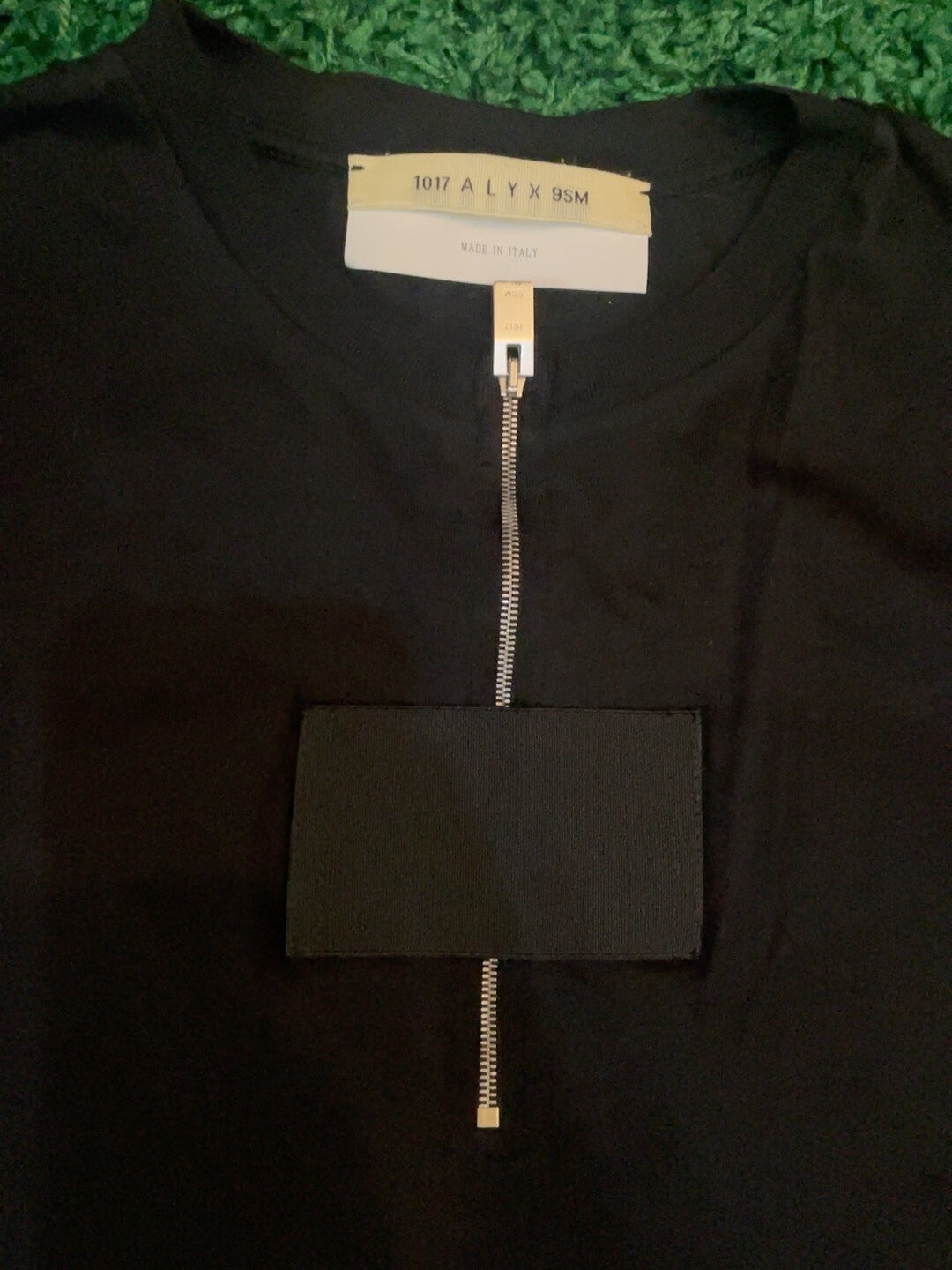 1017 Alyx 9SM Black Zip Tee