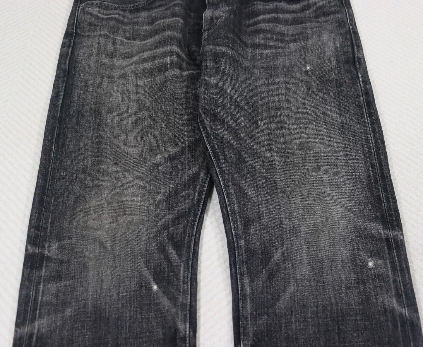 neighborhood washed narrow fit jeans