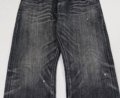 neighborhood washed narrow fit jeans