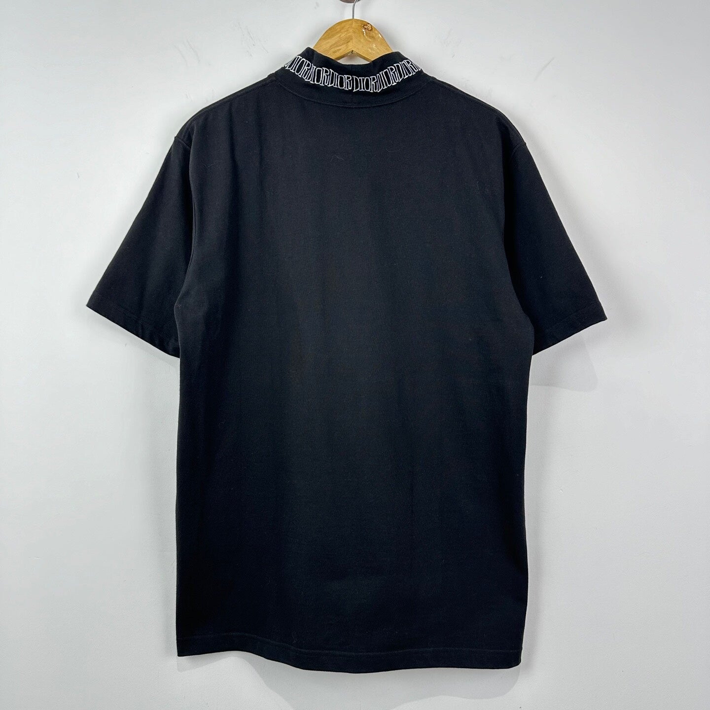 Dior Stussy Collaboration Embroidered Bee T-shirt