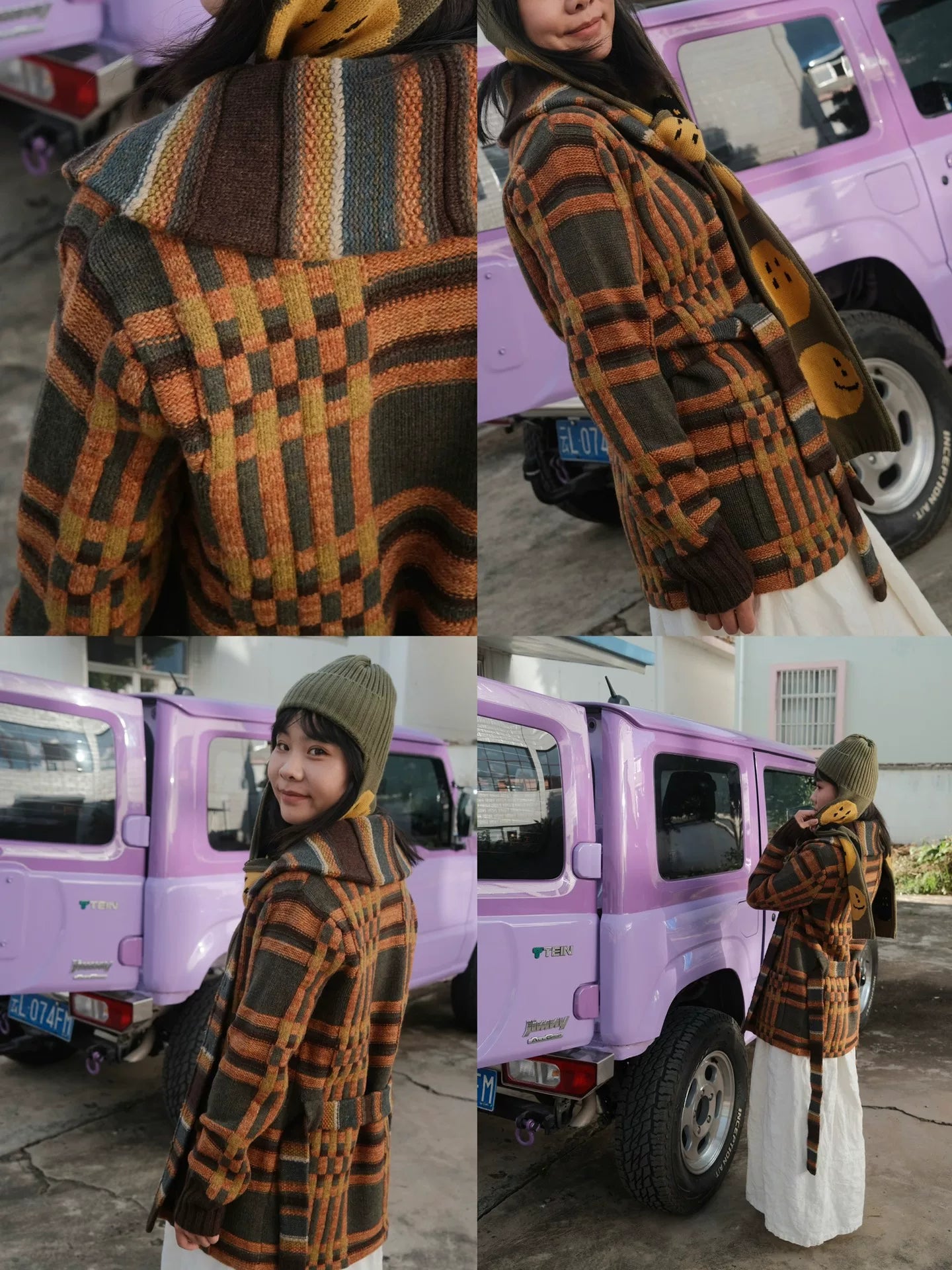 RRL Shawl Collar Navajo Wool Cardigan