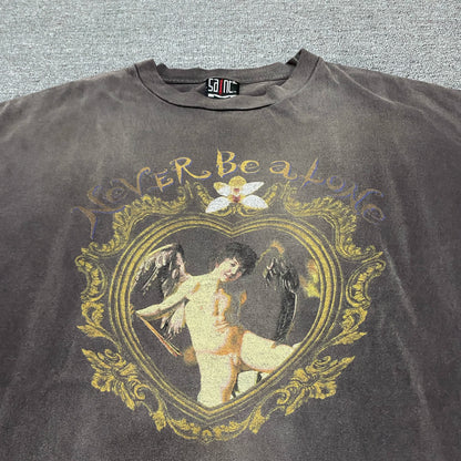 SAINT MICHAEL Love Angel Washed Distressed Tee