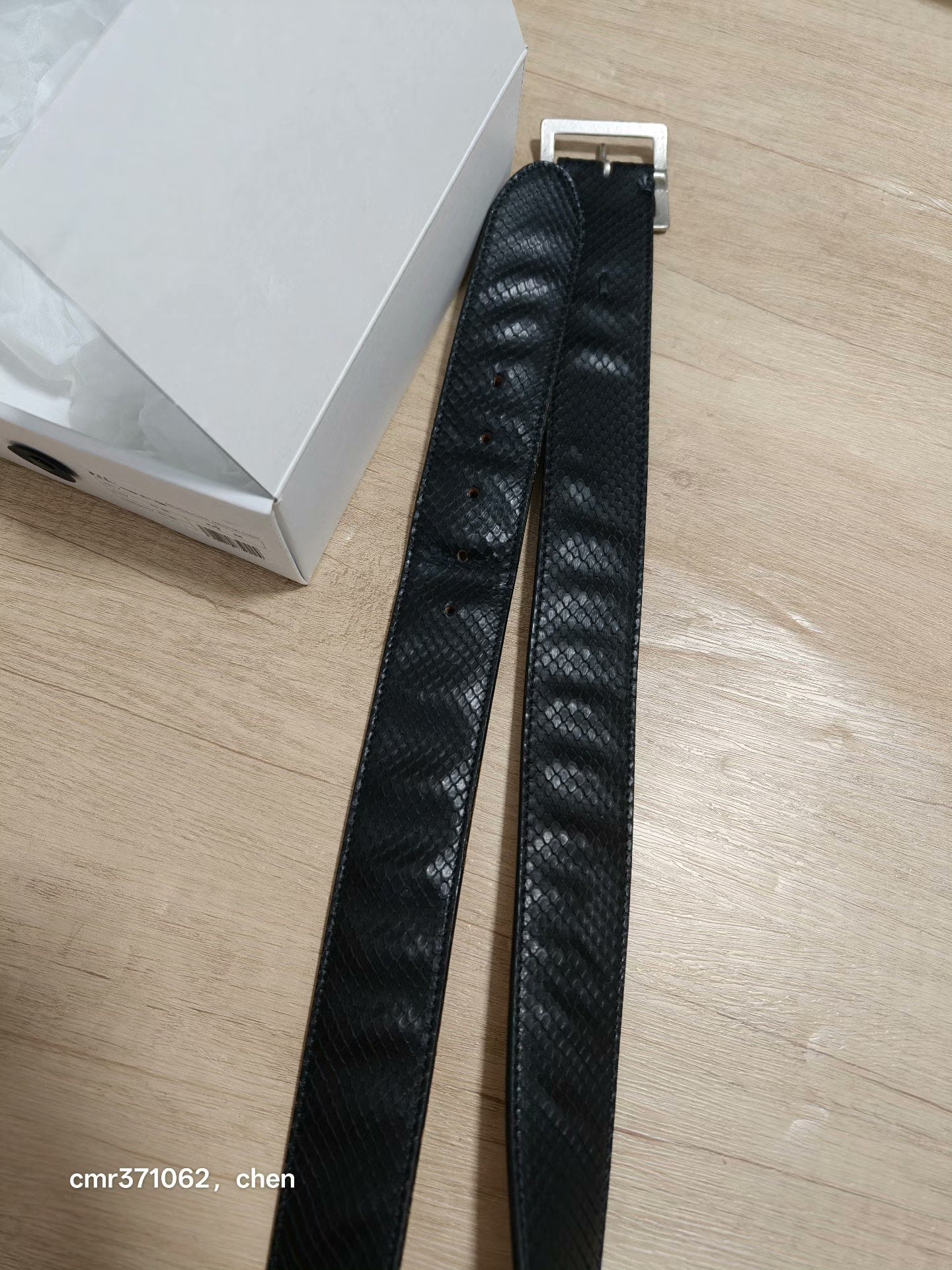 visvim 18ss Python Belt 45mm