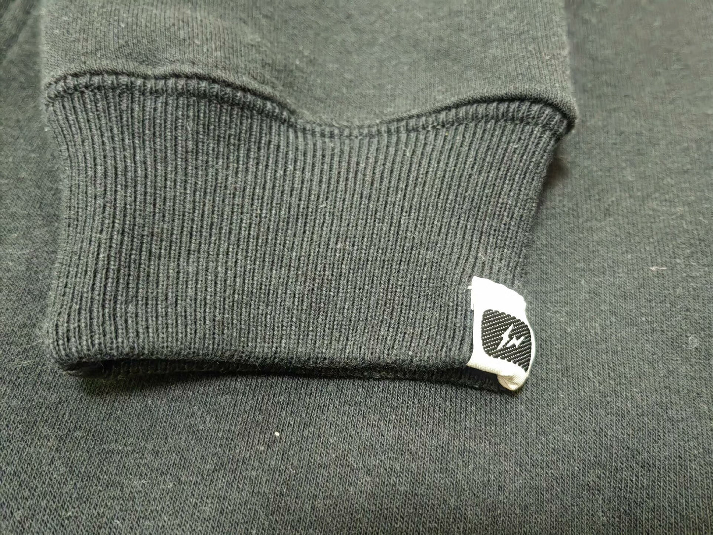 slumbers × fragment design black hooded sweatshirt