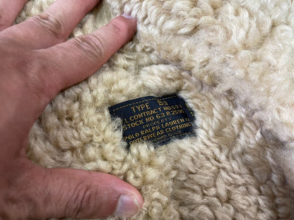 Ralph Lauren Double RL Vintage B3 Shearling Jacket