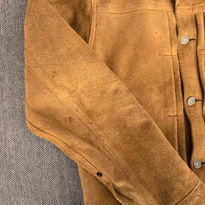 real mccoys joe mccoy suede leather jacket