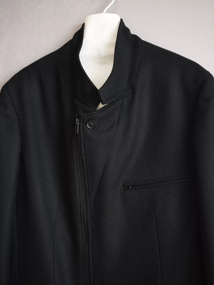 Yohji Yamamoto Flannel Jacket for Fall 2023