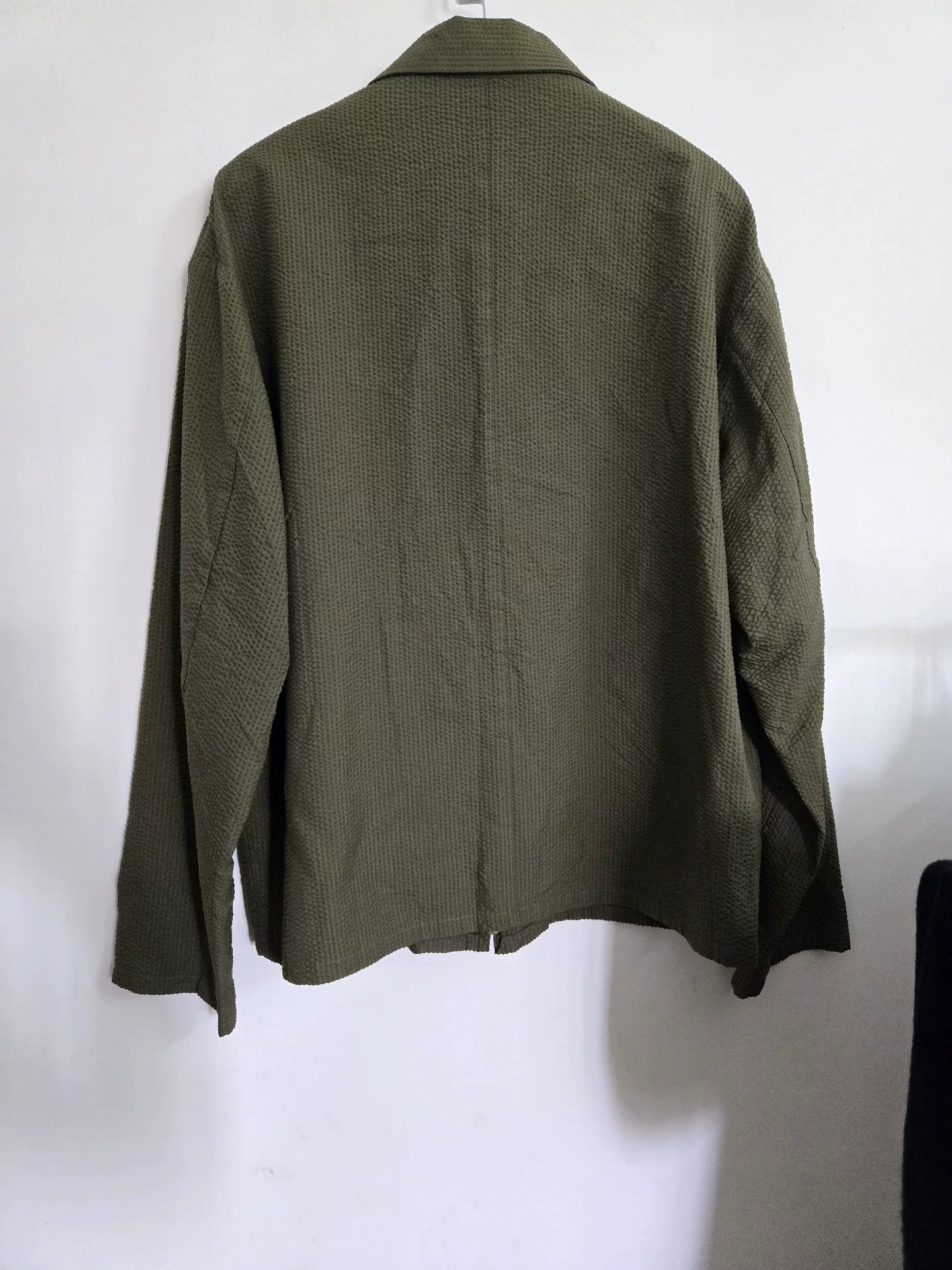 Auralee Silk Harrington Jacket