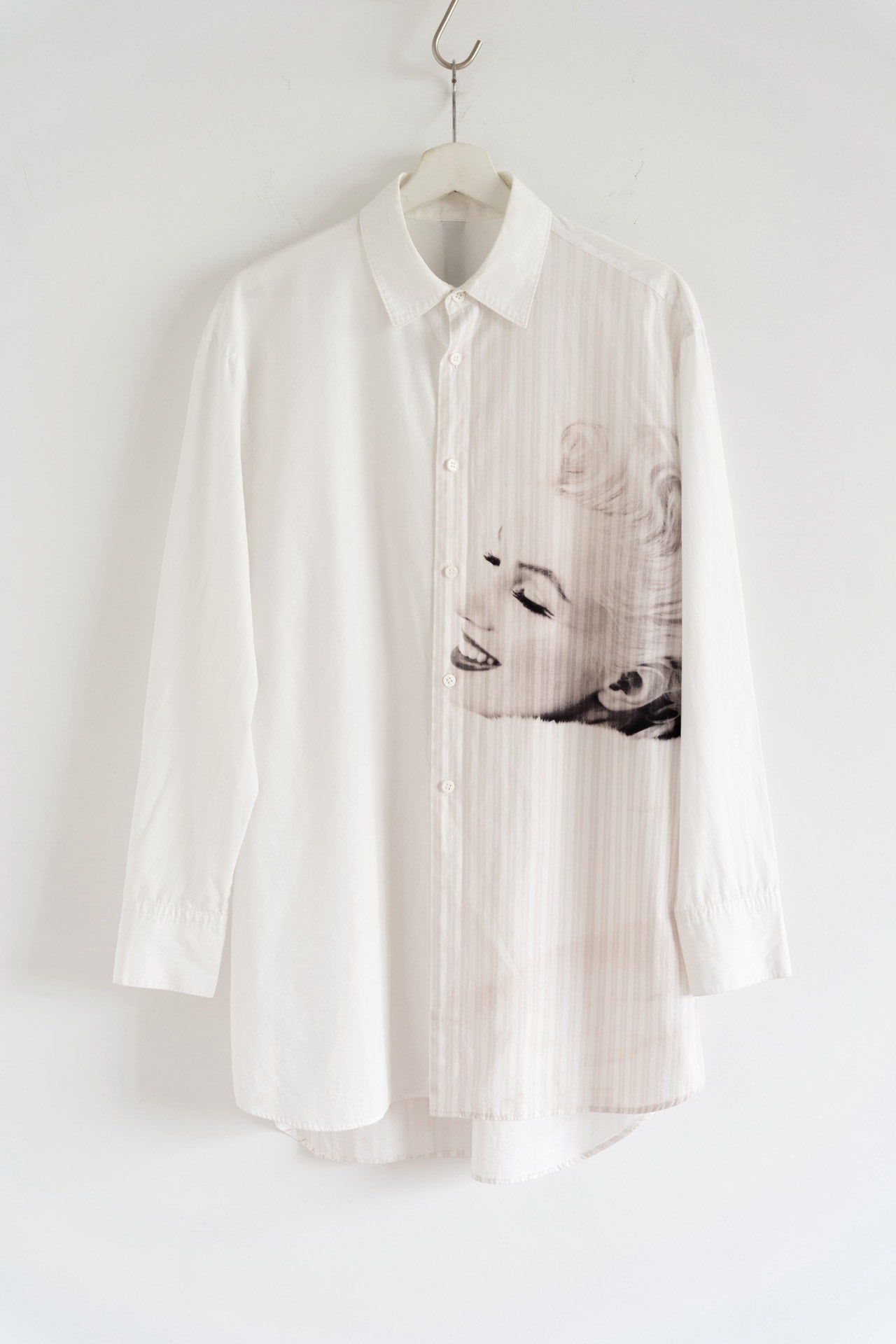 Yohji Yamamoto 19AW Marilyn Portrait White Shirt