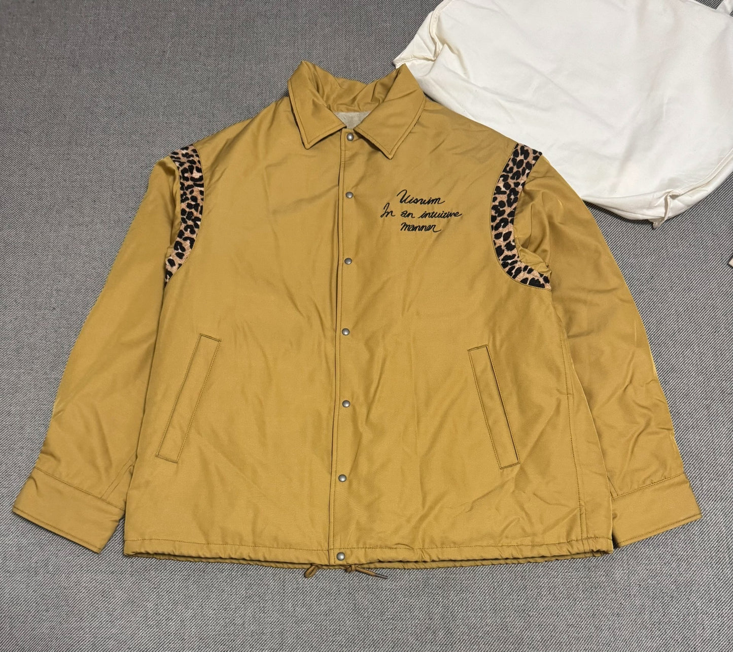 VISVIM 24AW Leopard Coach Jacket