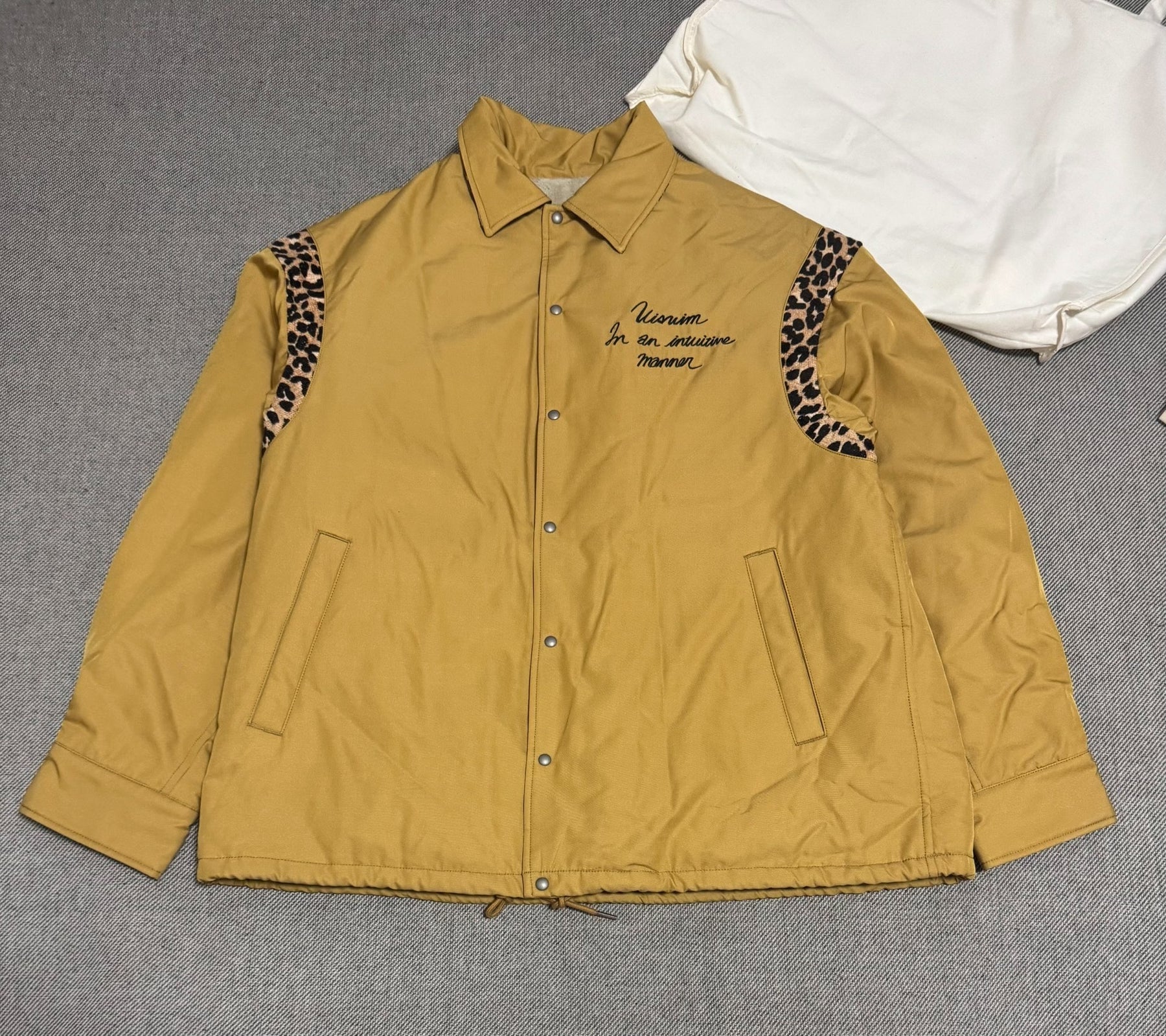 VISVIM 24AW Leopard Coach Jacket