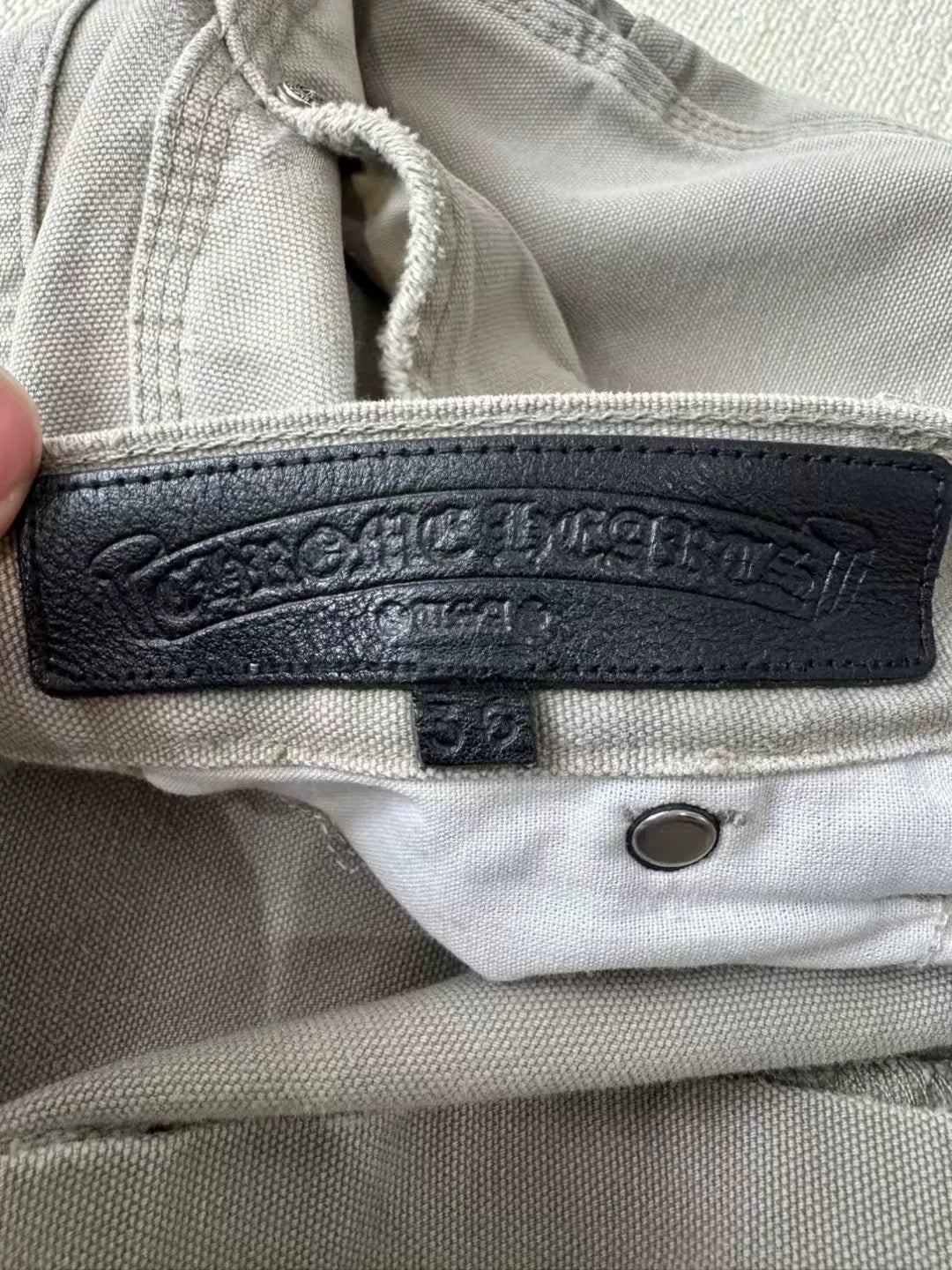 Chrome Hearts Sex Records Snow Camo Cargo Pants