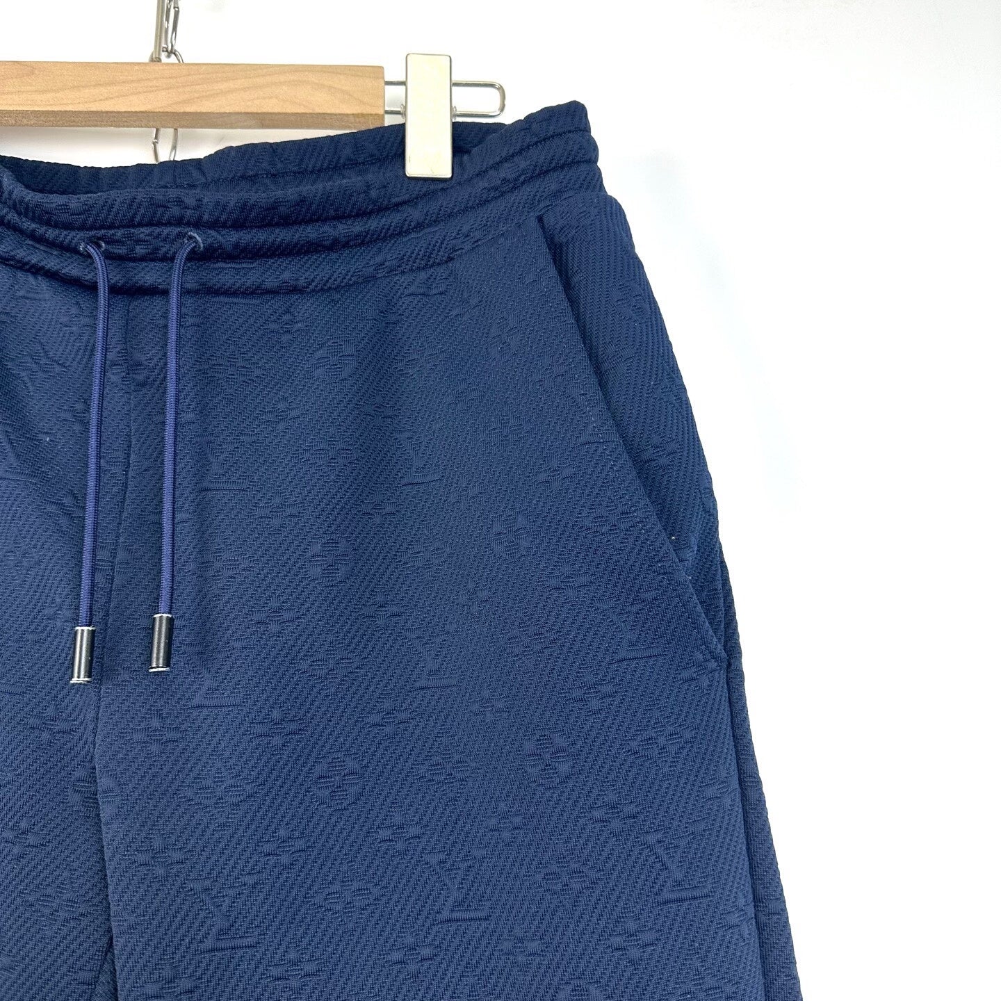 Louis Vuitton Logo Embossed Jogger Pants