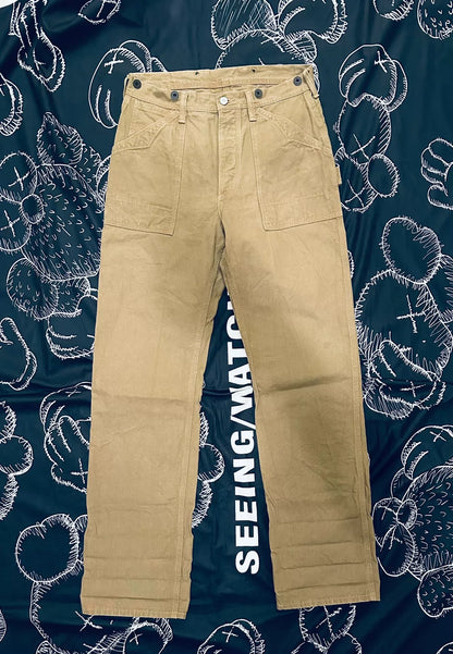 High-Waist Straight Leg Work Pants