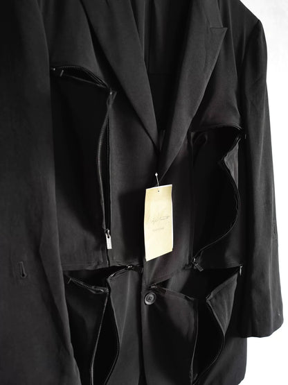 Yohji Yamamoto Zipper Deconstructed Jacket