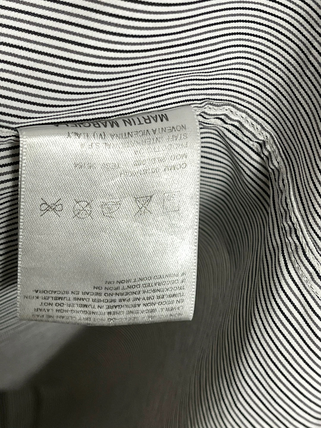 Maison Martin Margiela Striped Shirt IV Size