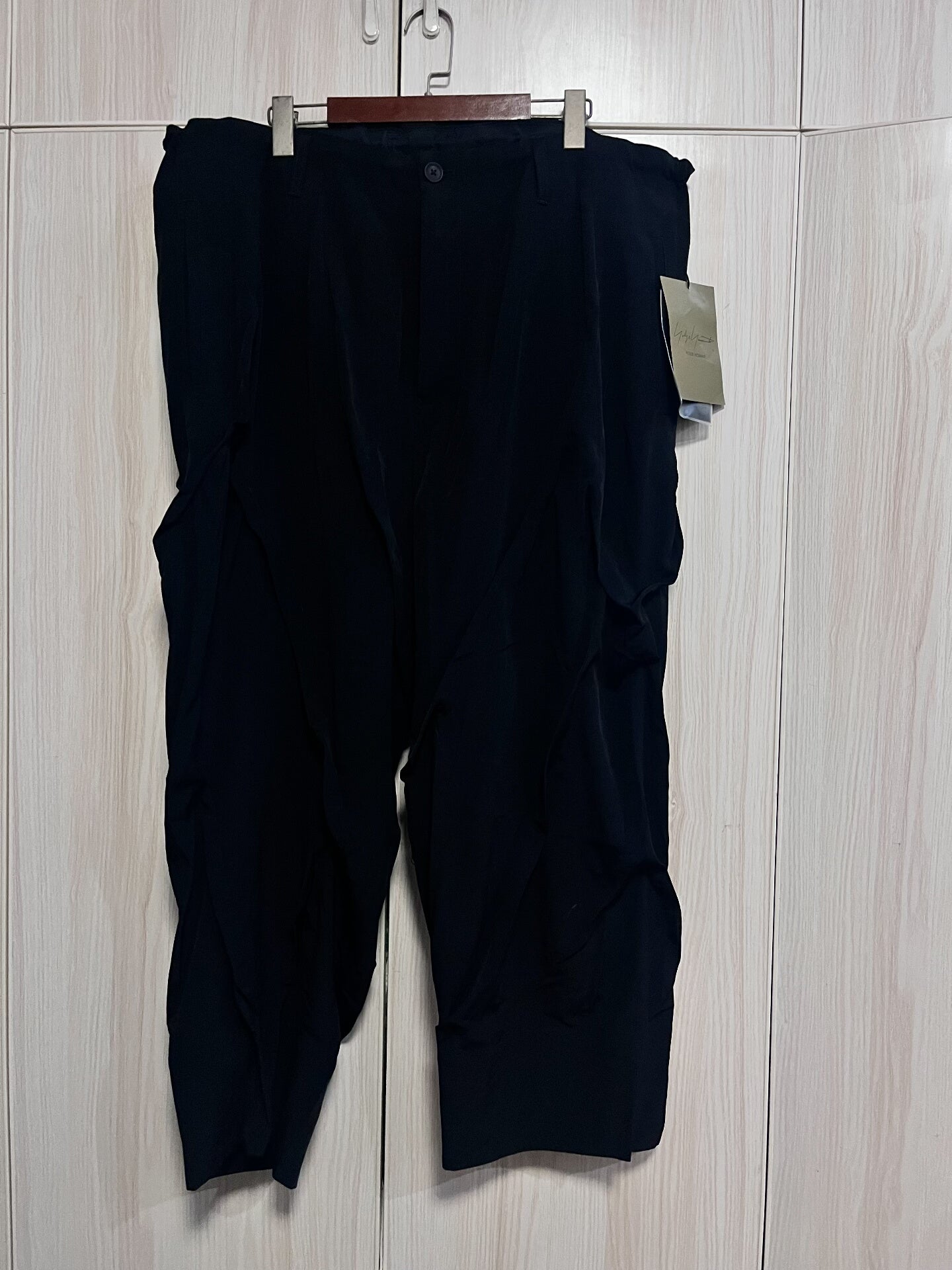 Yohji Yamamoto Irregular Pleated Pants