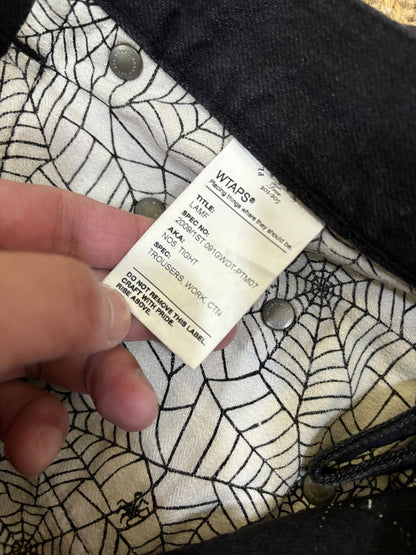 Wtaps Lamf 09ss Black Spider Denim Pants