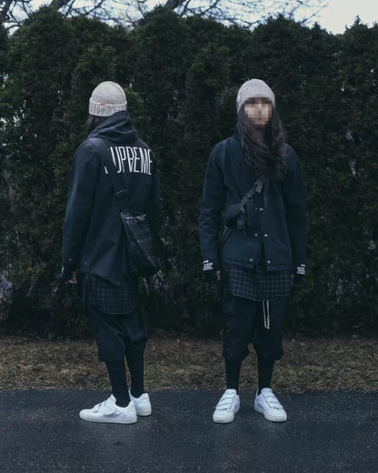 supreme taped seam fishtail parka