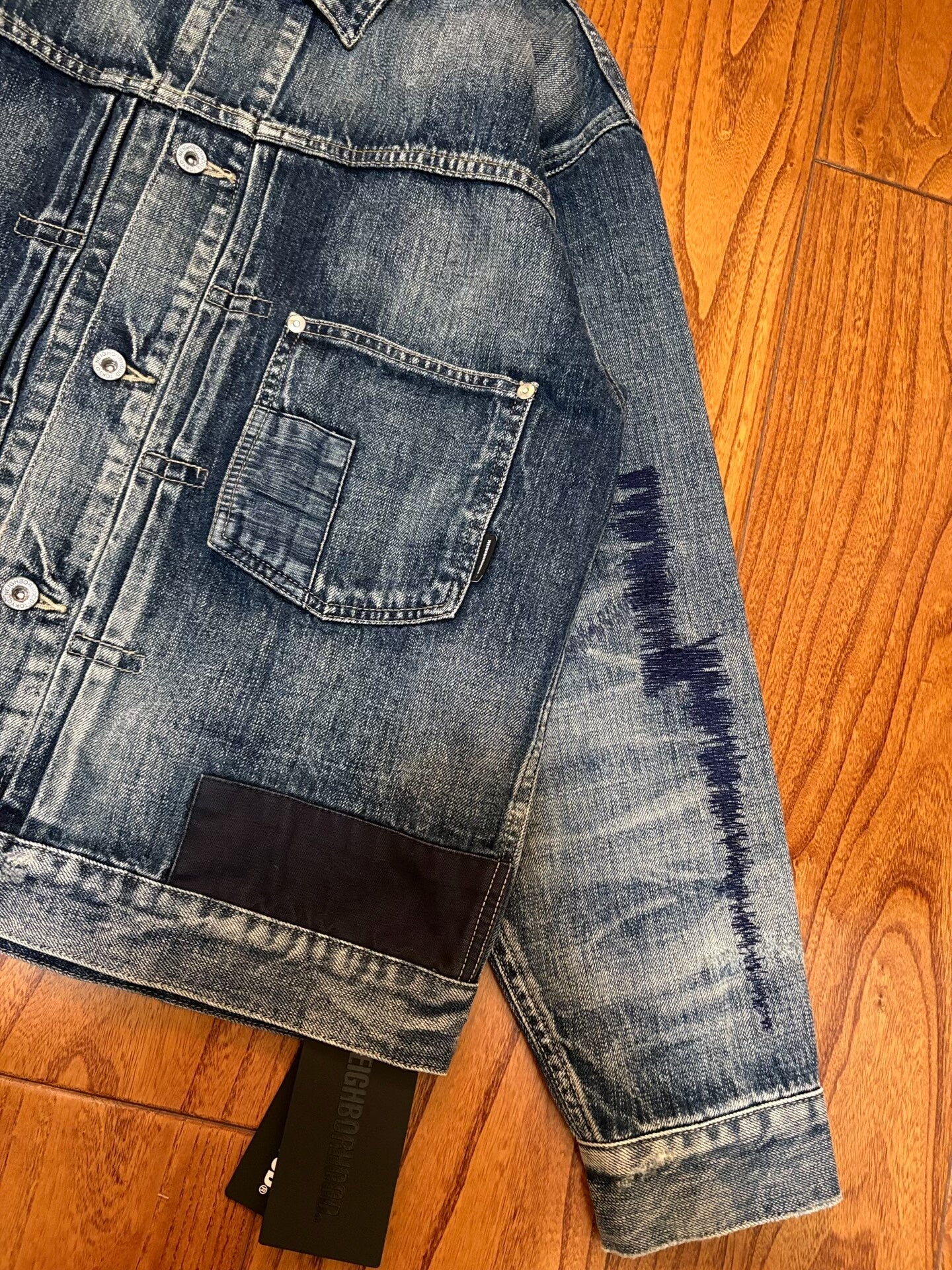 neighborhood savage denim type-1 jacket