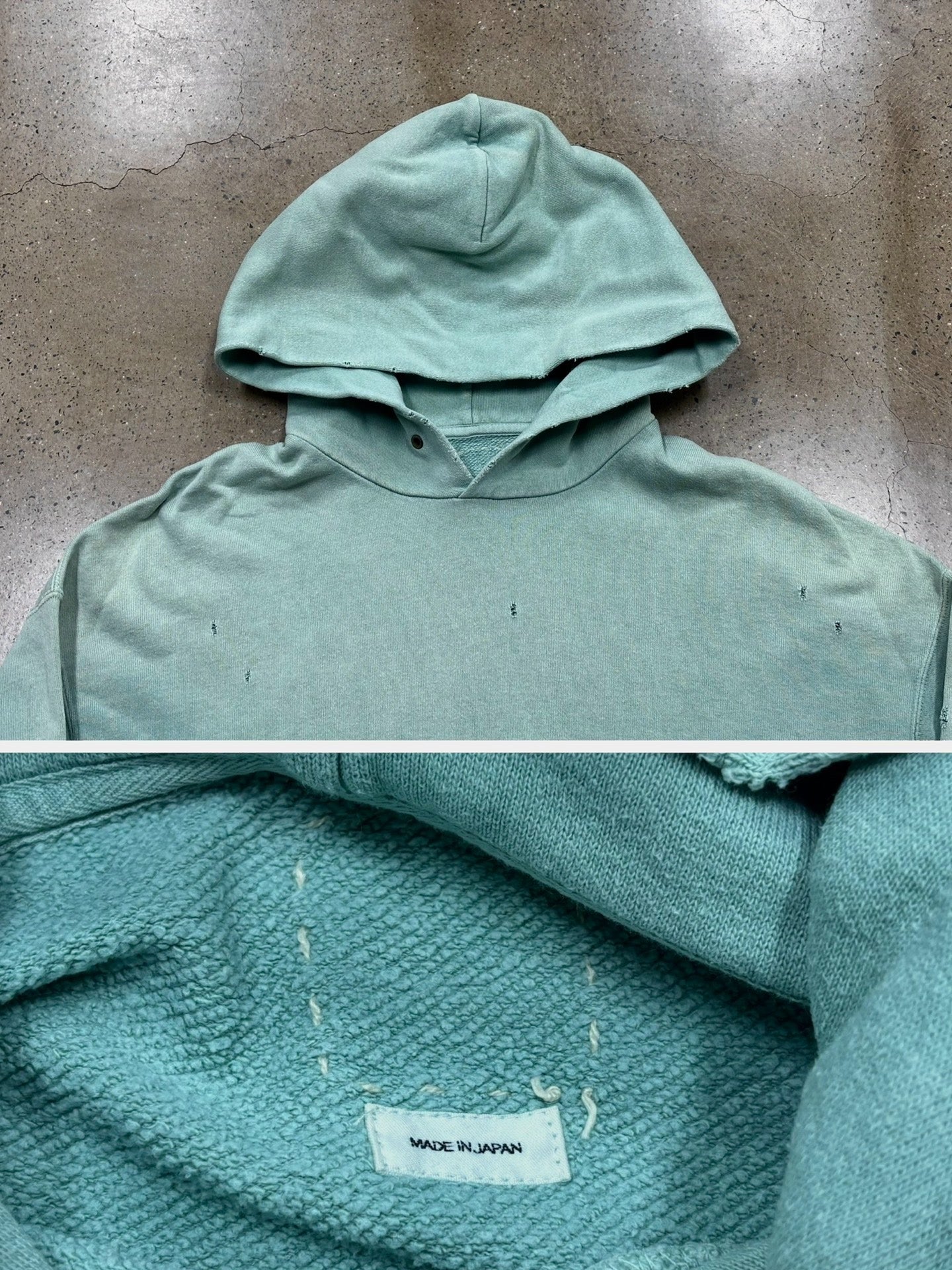Visvim 22ss AMPLUS HOODIE P.O. CRASH