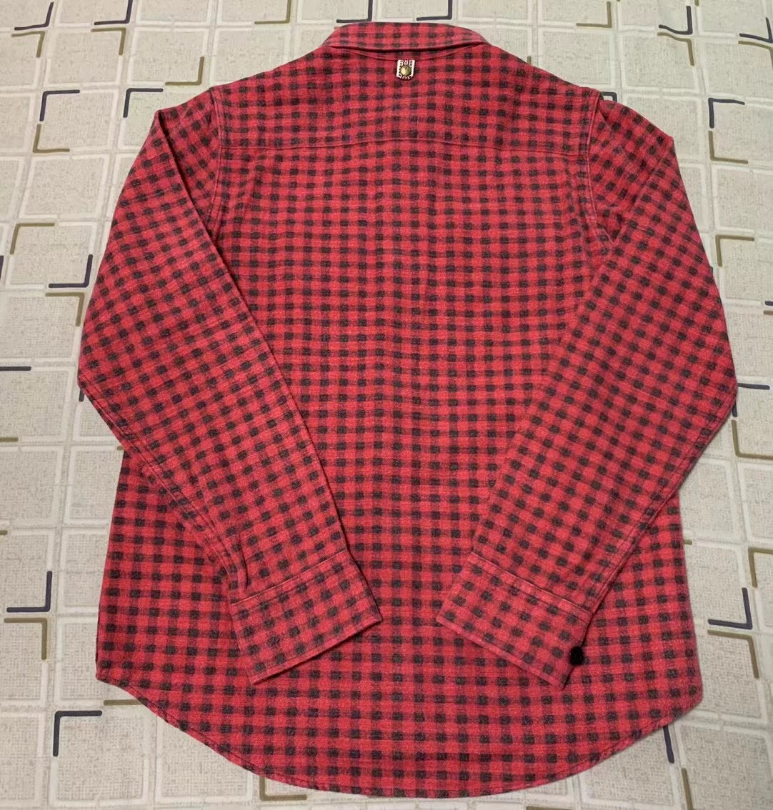 visvim 16aw Black Elk Gingham Flannel