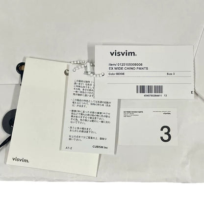 VISVIM EX WIDE CHINO PANTS