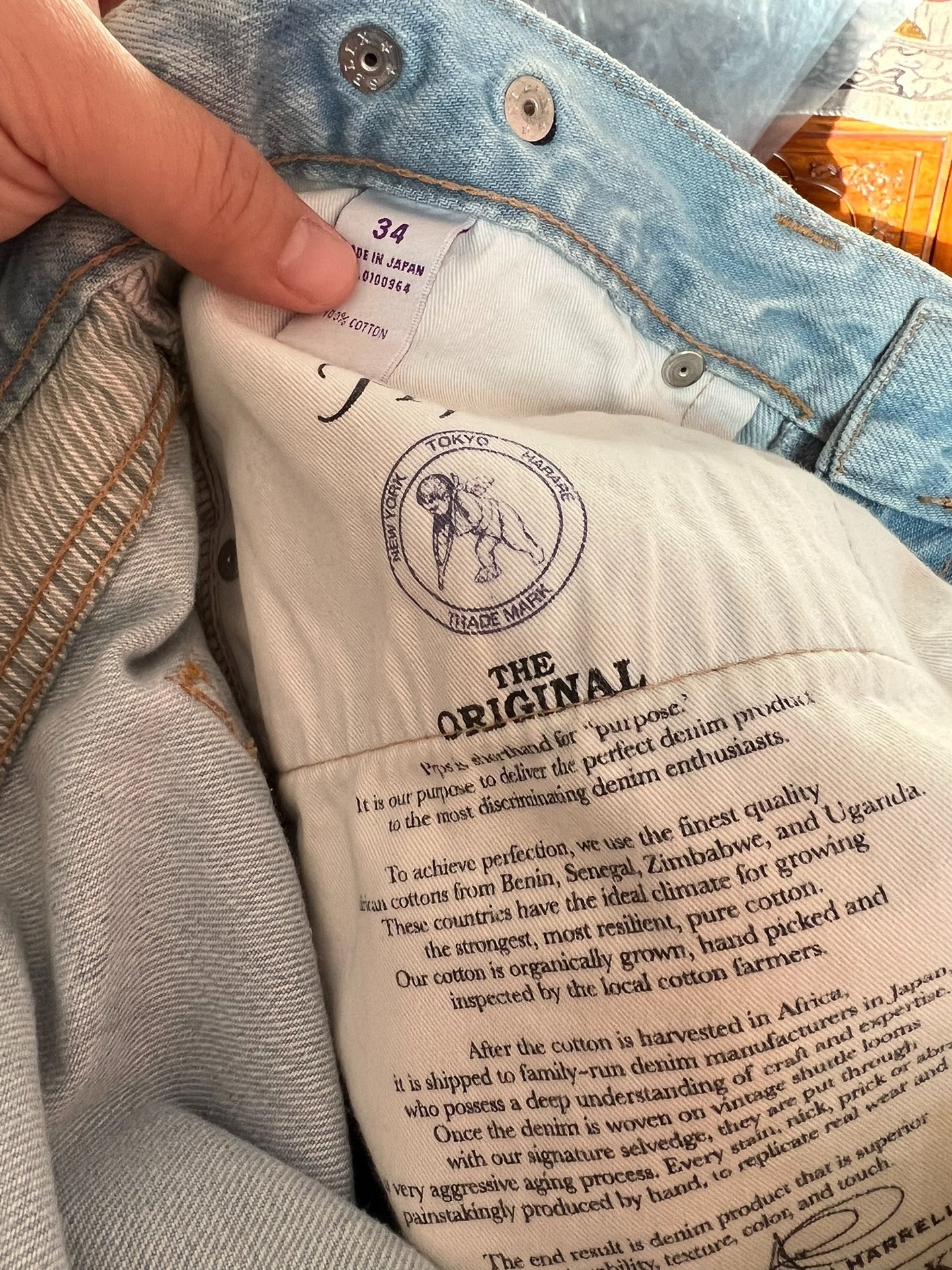 Prps Stonewashed Jeans W34