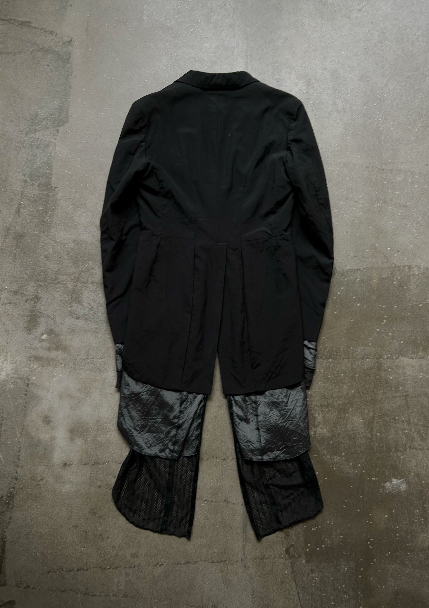 comme des garçons homme plus tailcoat suit