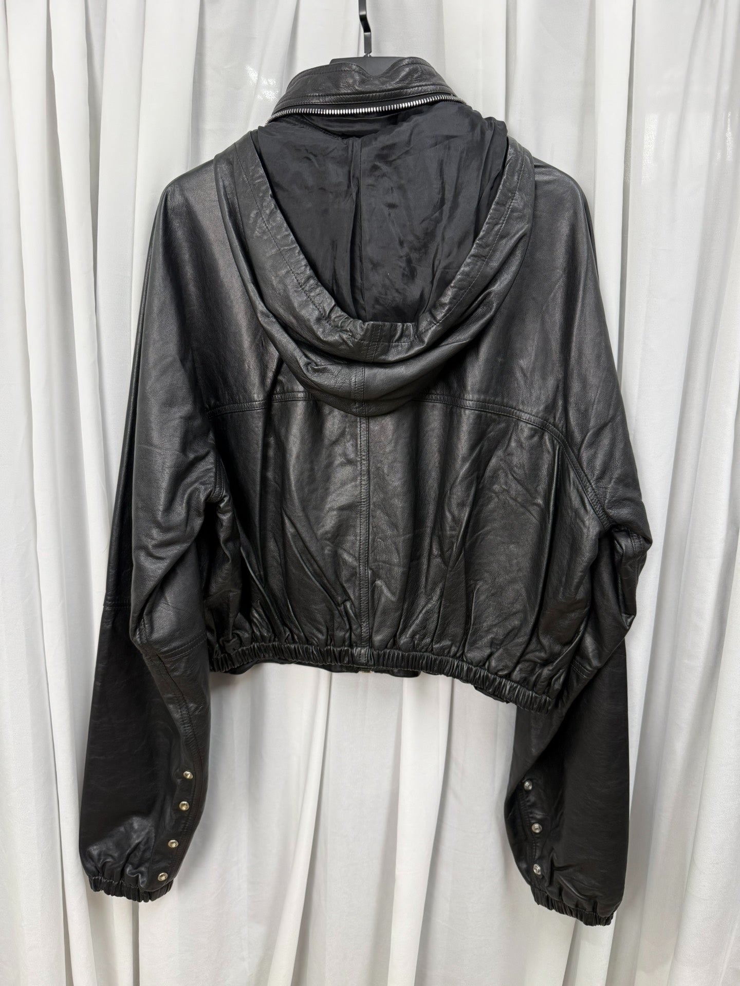 Rick Owens M65 Deconstructed Leather Jacket