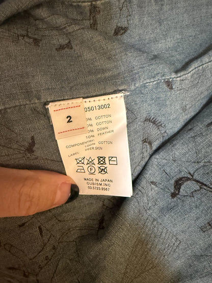 Visvim Indigo Denim Down Jacket