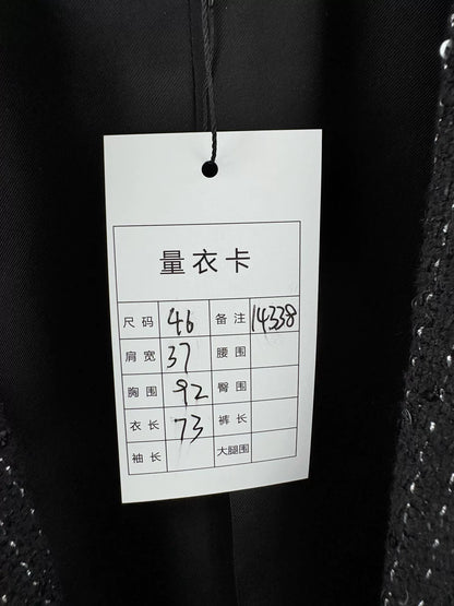 Saint Laurent SLP Sequin Blazer