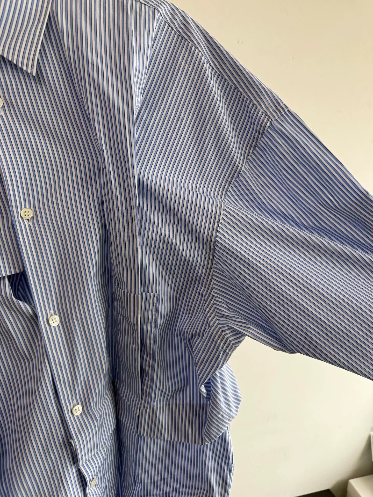 COMME des GARCONS CDG Twisted Stripe Shirt