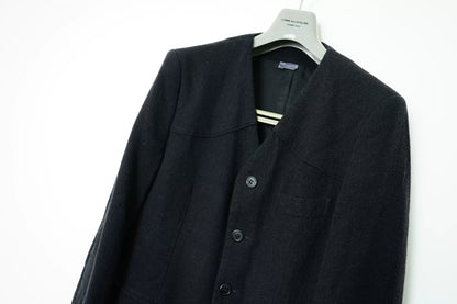 Comme des Garçons CDG Wool Collarless Jacket