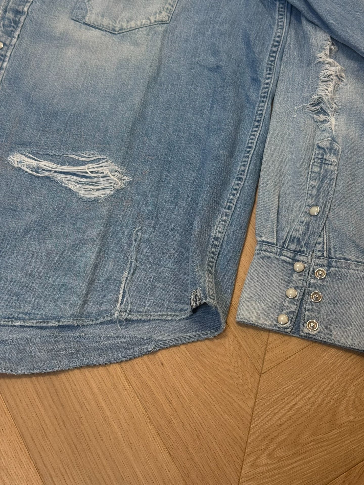 Visvim 24SS Social Sculpture Denim Shirt