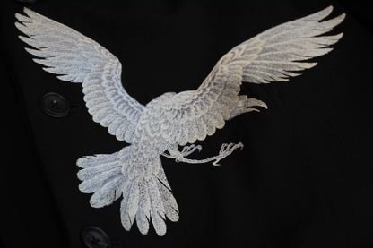 Yohji Yamamoto 21AW Embroidered Crow