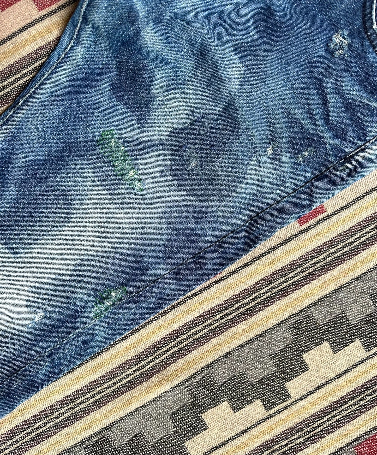 PRPS GOODS&CO Vintage Distressed Jeans