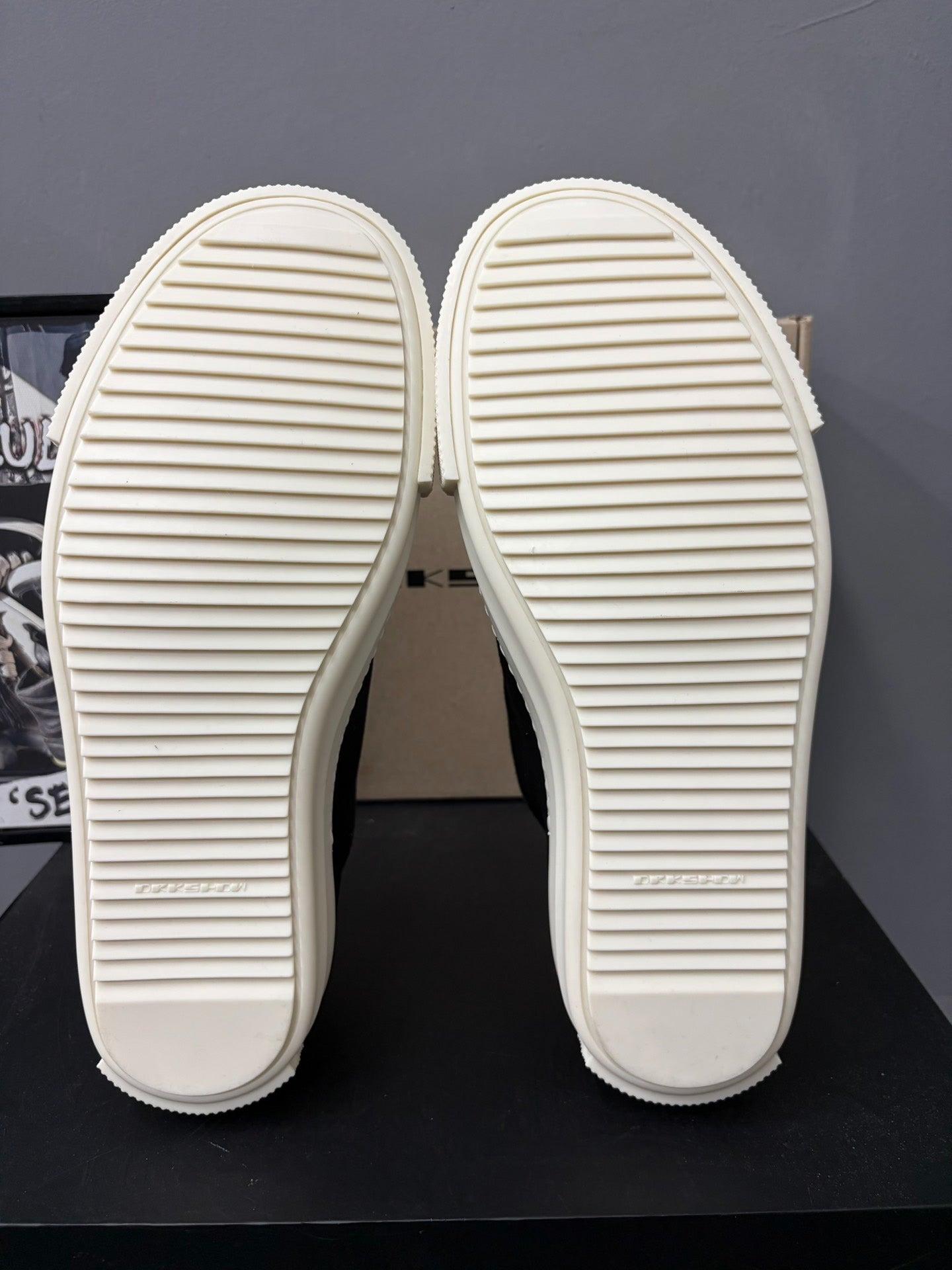 Rick Owens DRKSHDW TEMPLE Canvas Shoes