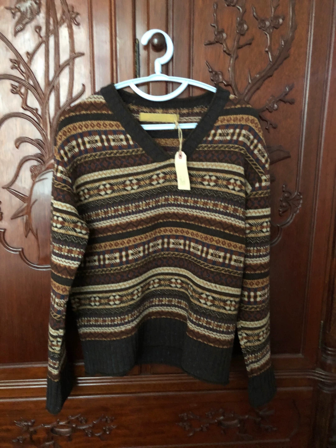Old Joe Wool-Silk Knit Sweater