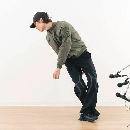 jeongli zelta black outdoor pants